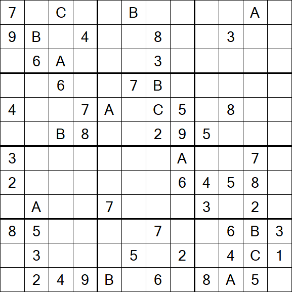 Sudoku 12x12 - Hard