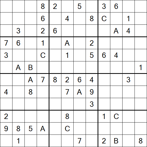 Sudoku 12x12 - Hard