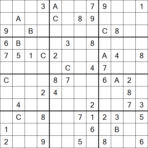 Sudoku 12x12 - Hard