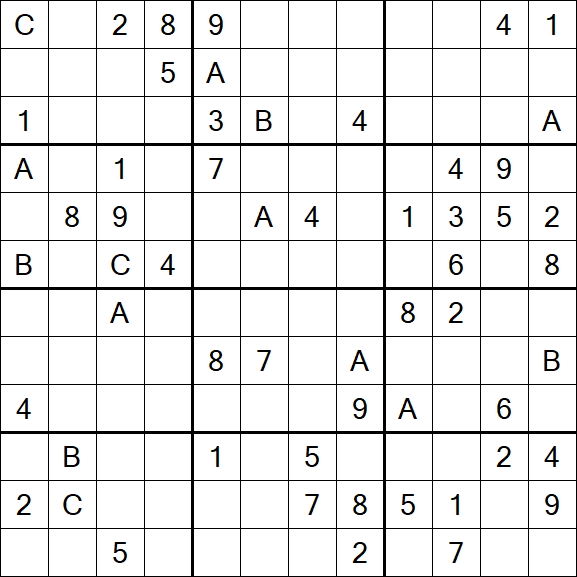 Sudoku 12x12 - Difícil