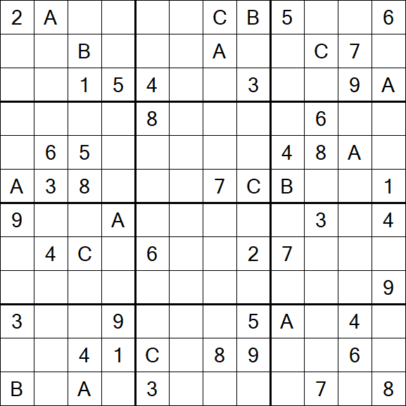 Sudoku 12x12 - Difícil