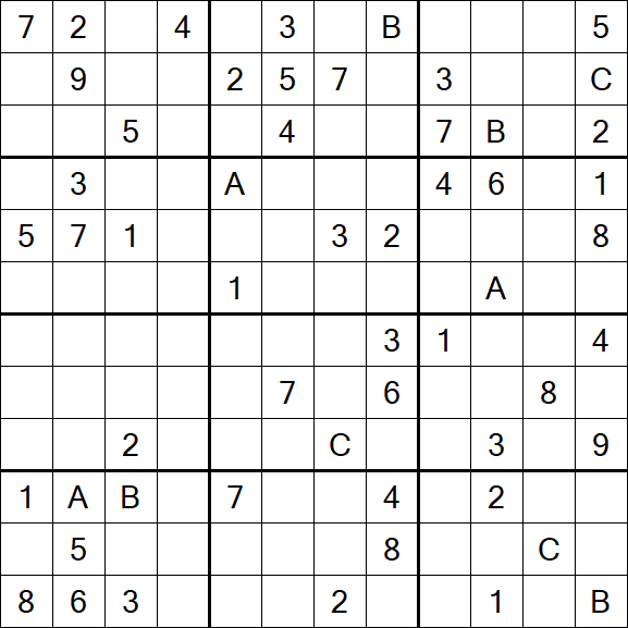 Sudoku 12x12 - Difícil