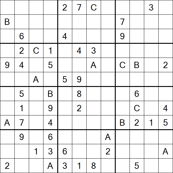 Sudoku 12x12 - Difícil