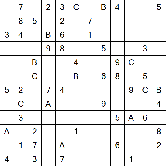 Sudoku 12x12 - Difícil