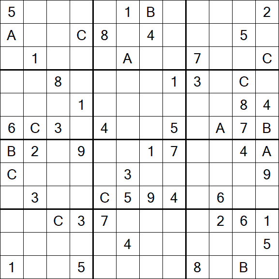 Sudoku 12x12 - Difícil