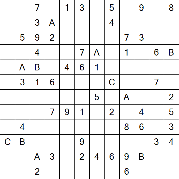 Sudoku 12x12 - Difícil