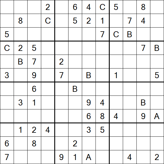Sudoku 12x12 - Difícil