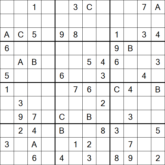 Sudoku 12x12 - Difícil