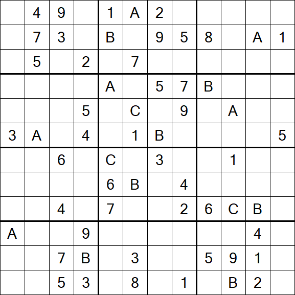 Sudoku 12x12 - Difícil