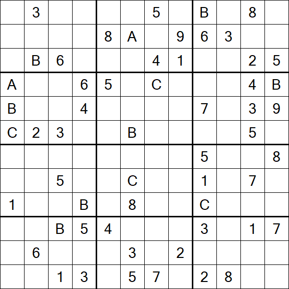 Sudoku 12x12 - Hard