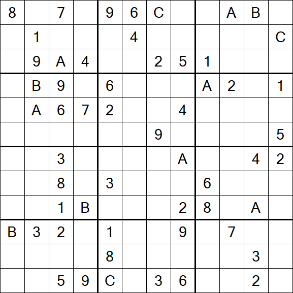 Sudoku 12x12 - Difícil