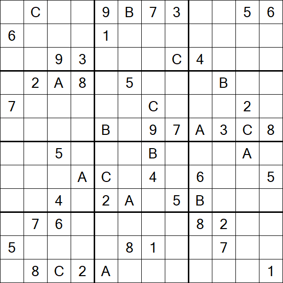 Sudoku 12x12 - Hard