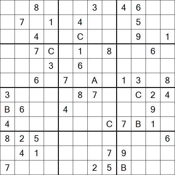 Sudoku 12x12 - Hard