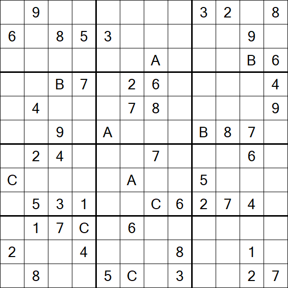 Sudoku 12x12 - Schwierig