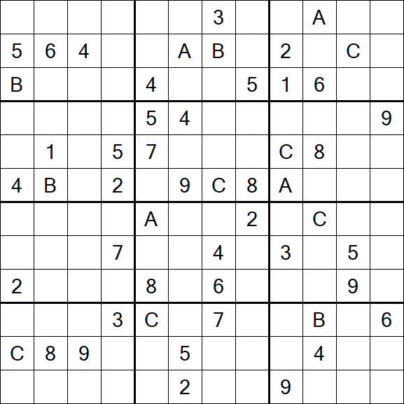 Sudoku 12x12 - Difícil