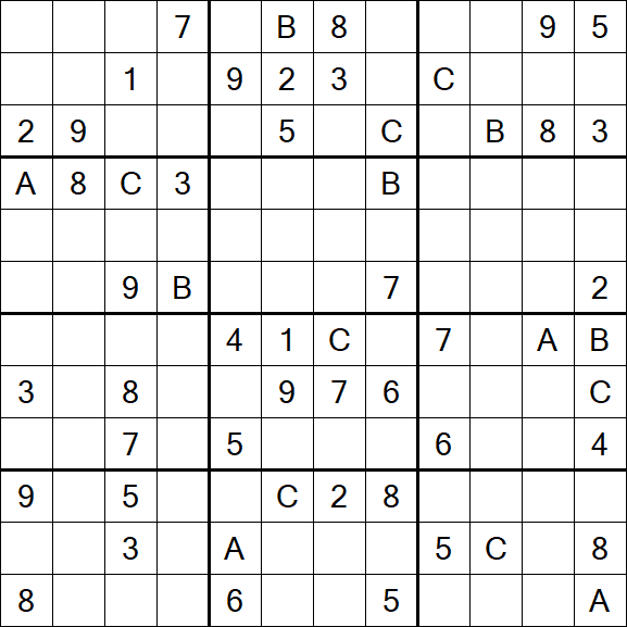Sudoku 12x12 - Hard
