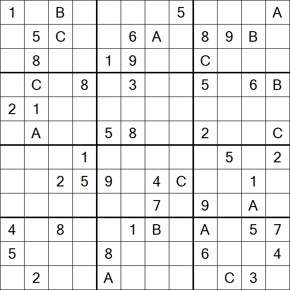 Sudoku 12x12 - Hard