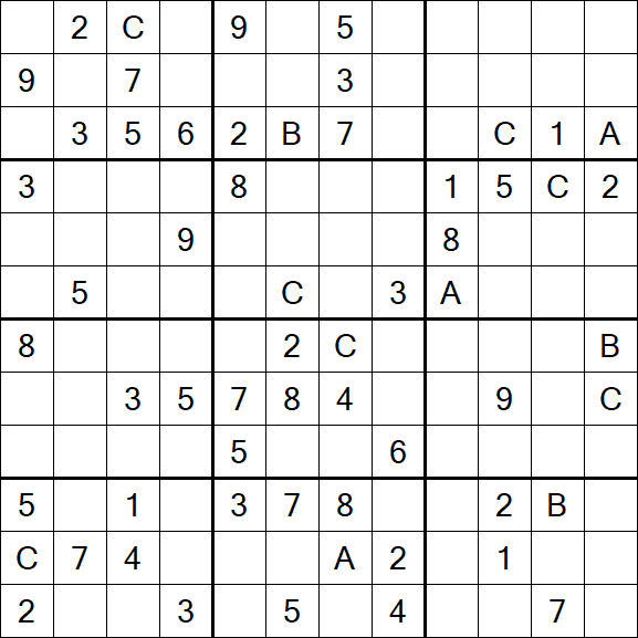 Sudoku 12x12 - Difícil