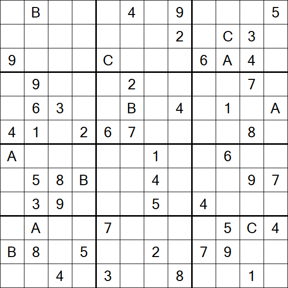 Sudoku 12x12 - Hard