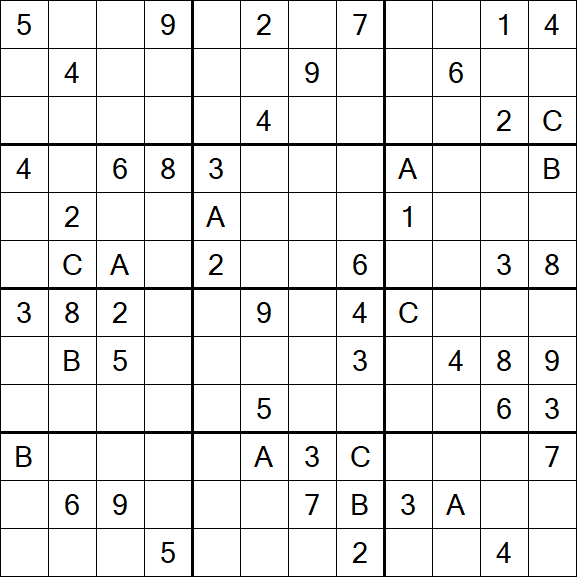 Sudoku 12x12 - Difícil