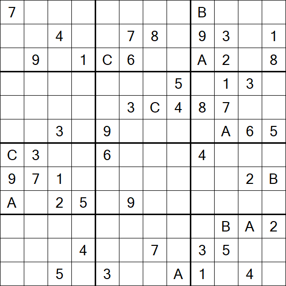 Sudoku 12x12 - Difícil