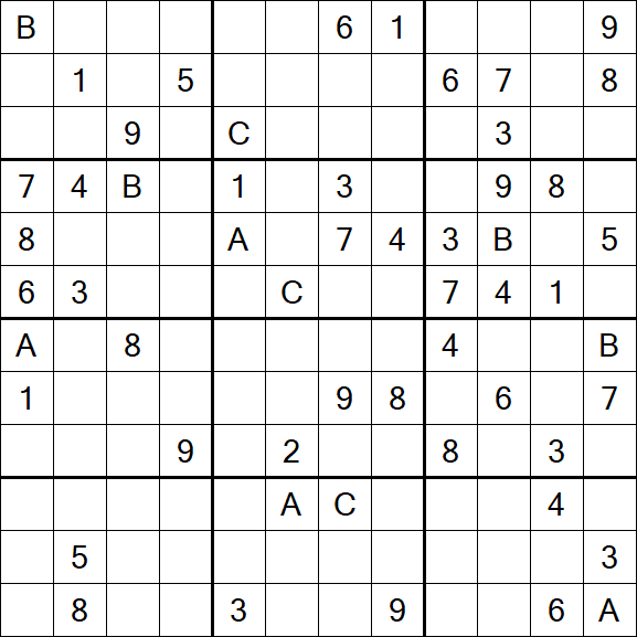 Sudoku 12x12 - Difícil