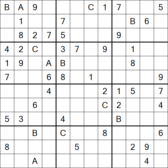 Sudoku 12x12 - Difícil