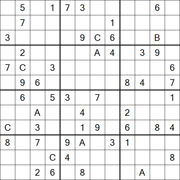 Sudoku 12x12 - Difficile