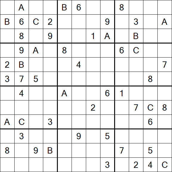 Sudoku 12x12 - Difícil