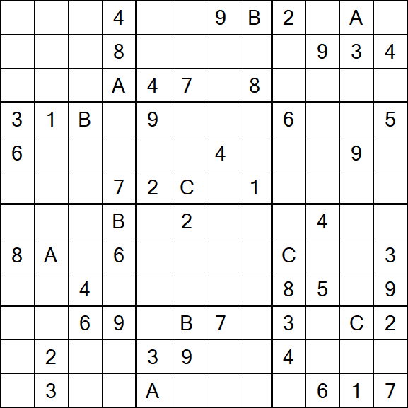 Sudoku 12x12 - Difícil