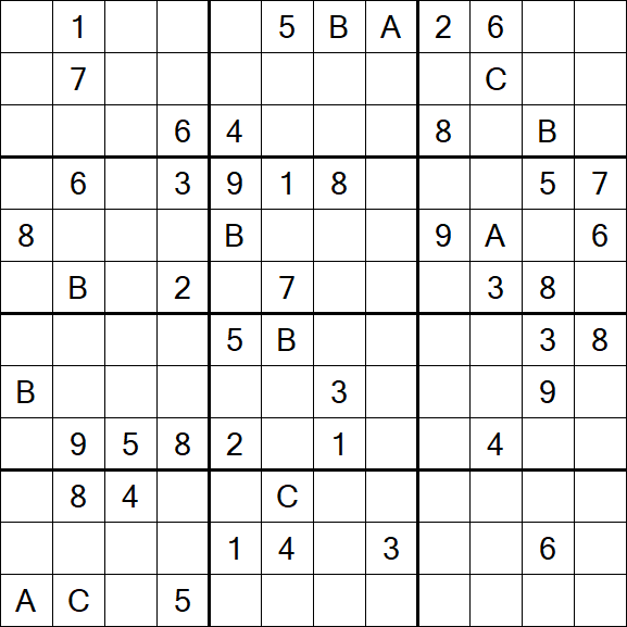 Sudoku 12x12 - Difícil
