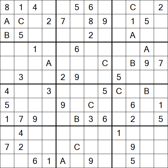 Sudoku 12x12 - Difícil