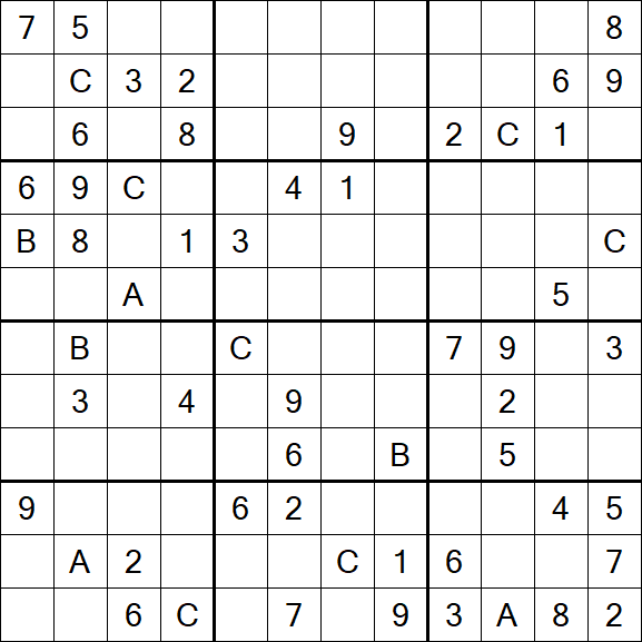 Sudoku 12x12 - Difícil