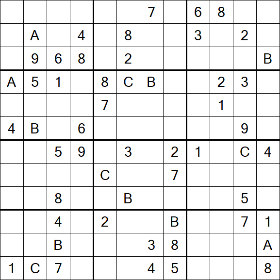 Sudoku 12x12 - Difícil