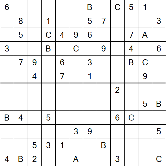 Sudoku 12x12 - Difficile