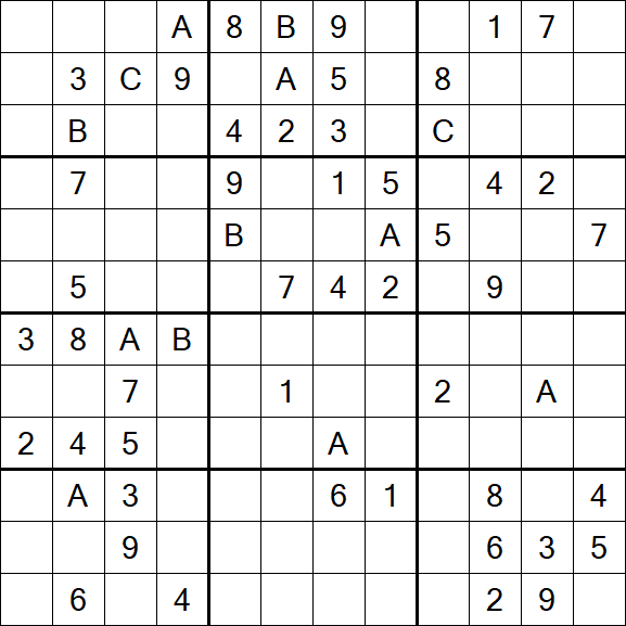 Sudoku 12x12 - Difficile