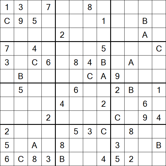 Sudoku 12x12 - Hard