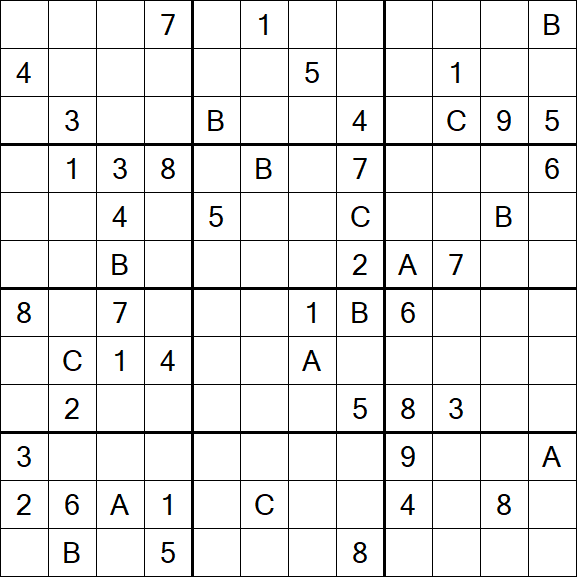 Sudoku 12x12 - Difficile