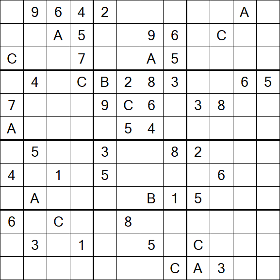 Sudoku 12x12 - Difficile
