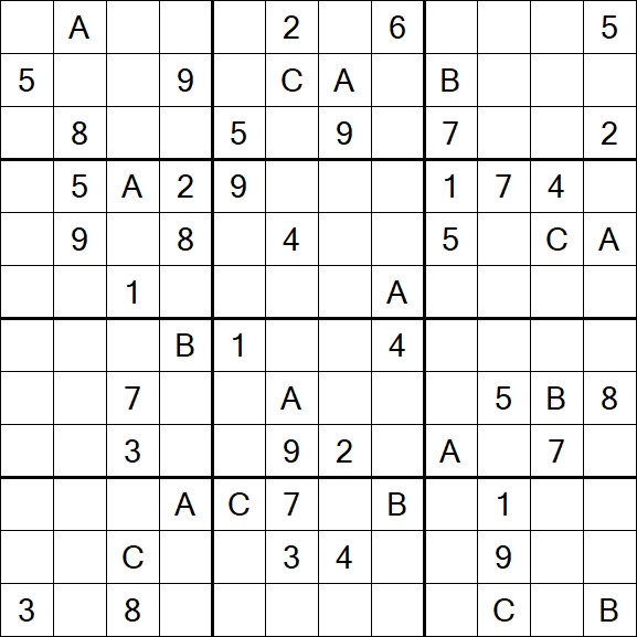 Sudoku 12x12 - Difficile