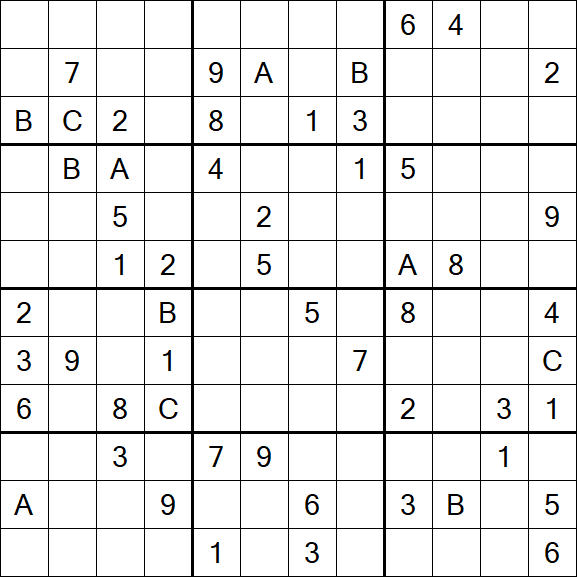 Sudoku 12x12 - Difficile