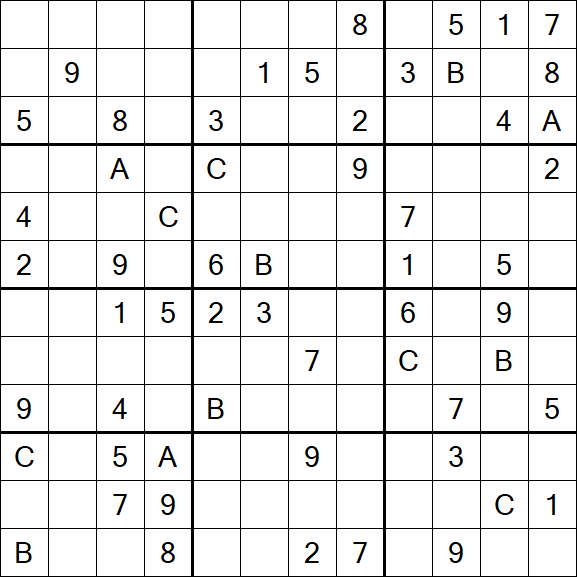 Sudoku 12x12 - Difficile