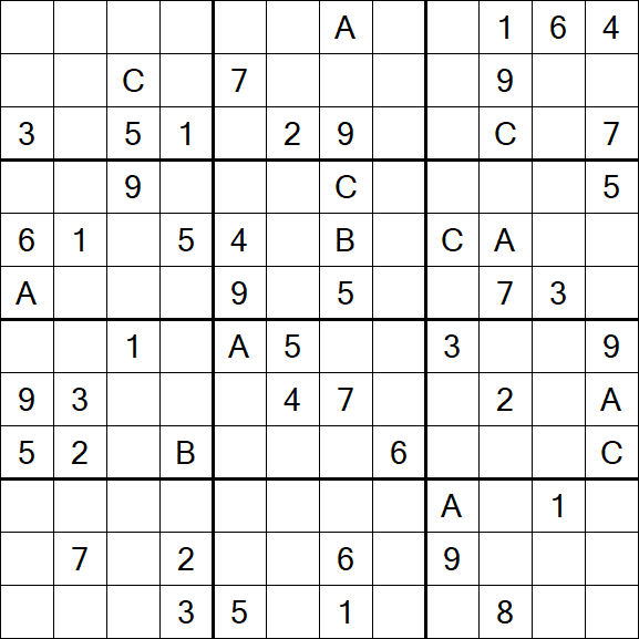 Sudoku 12x12 - Difficile