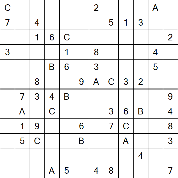 Sudoku 12x12 - Difícil