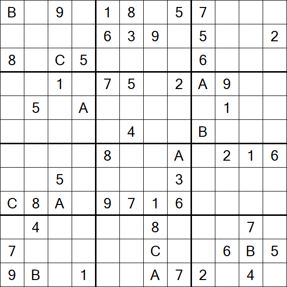 Sudoku 12x12 - Hard