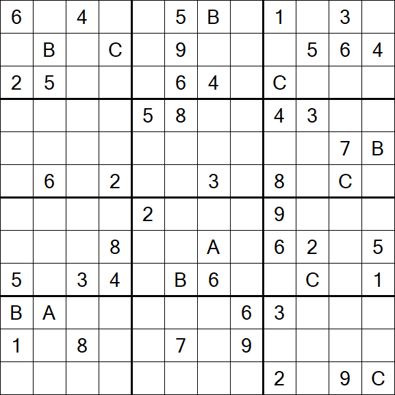 Sudoku 12x12 - Hard
