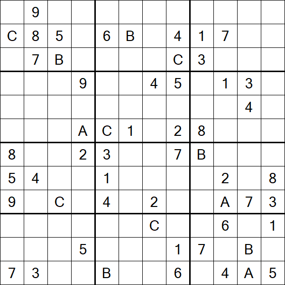Sudoku 12x12 - Hard