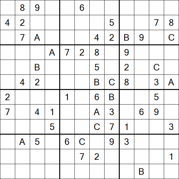 Sudoku 12x12 - Hard