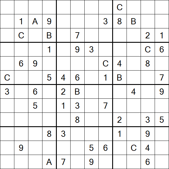 Sudoku 12x12 - Hard