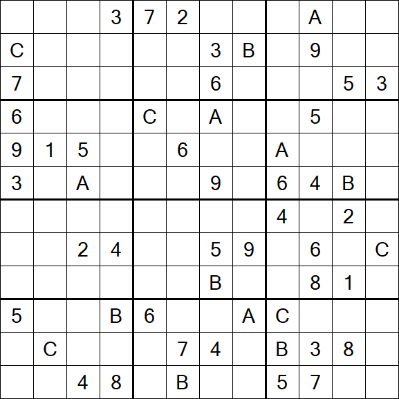 Sudoku 12x12 - Hard